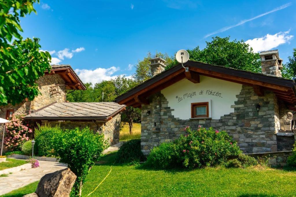 La Majon De Fohten Montjovet Dış mekan fotoğraf